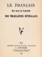 [Gutenberg 61961] • Le français tel que le parlent nos tirailleurs sénégalais